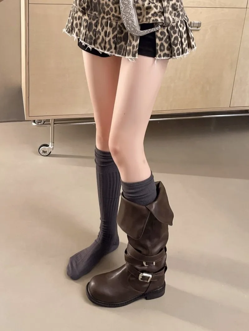 Dameslaarzen met ronde neus, d - Knee High Boots Women recensie en prijs
