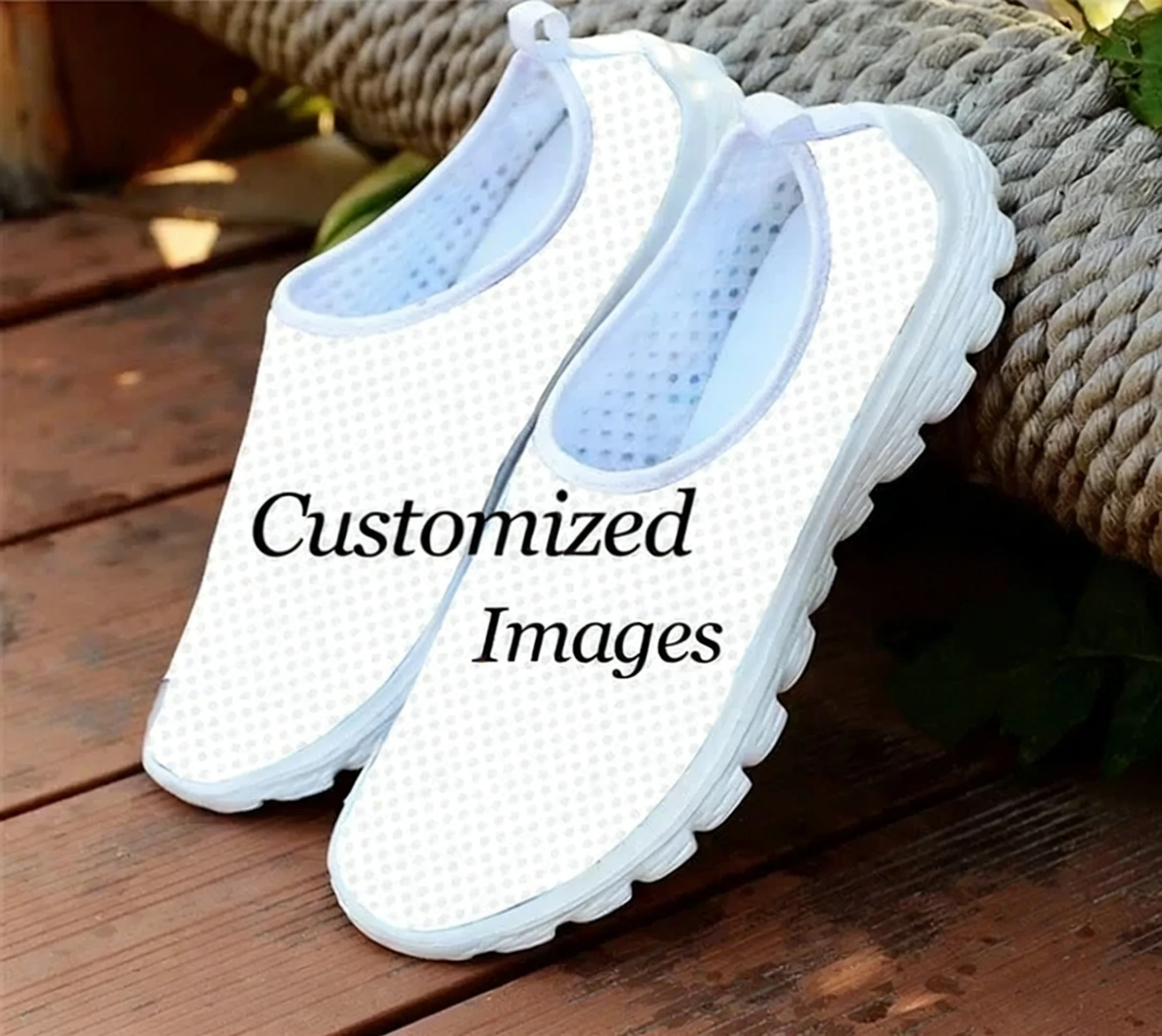 Cartoon Giraffe Print Mesh Hog - Women Shoes Tennis recensie en prijs