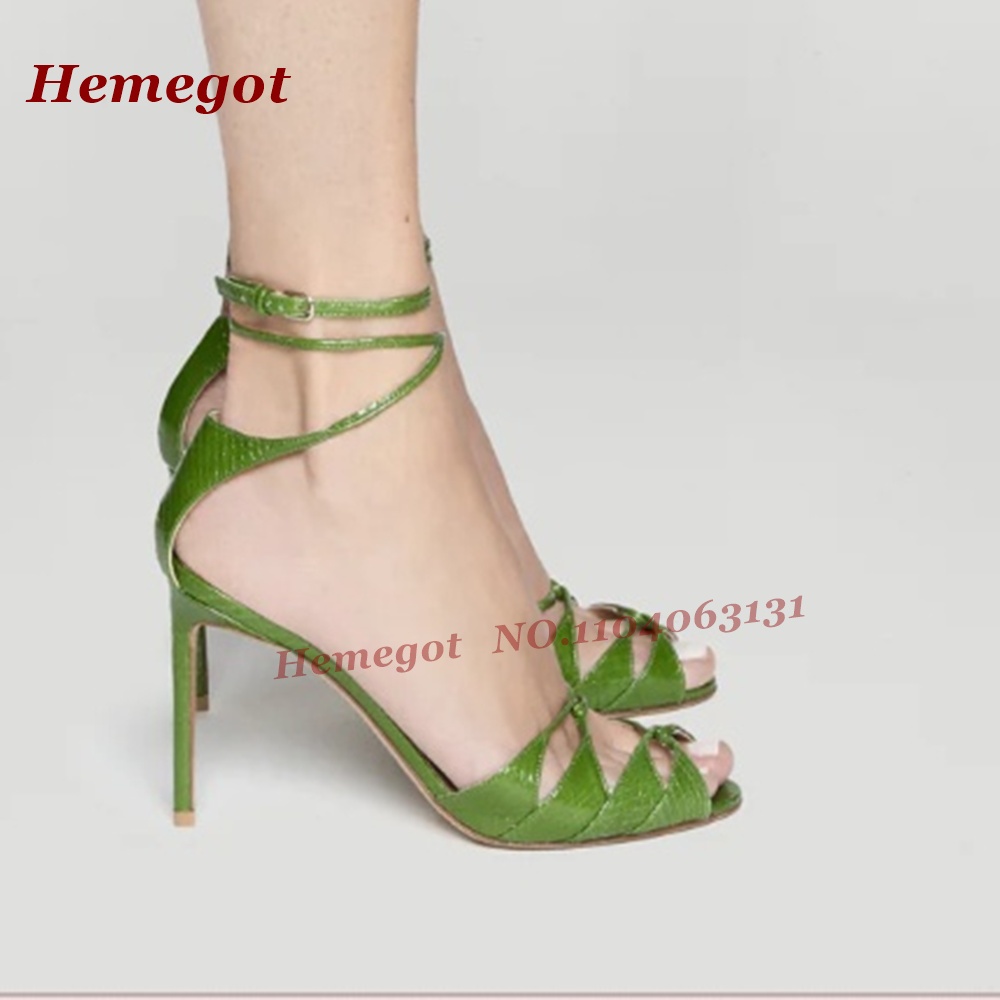 Groene sandalen met bandjes en - Women'S Shoes Clogs recensie en prijs